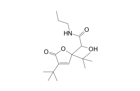 N-propyl-2-(2,4-di-tert-butyl-5-oxo-2,5-dihydrofuran-2-yl)-2-hydroxyacetamide