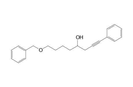 1-Phenyl-4-hydroxy-8-(benzyloxy)-oct-1-yne