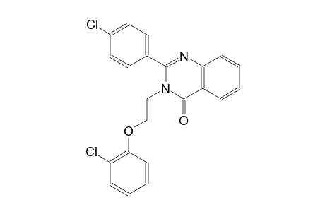 3-[2-(2-chlorophenoxy)ethyl]-2-(4-chlorophenyl)-4(3H)-quinazolinone