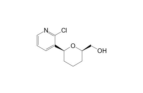 (2R,6S)-(6-(2-Chloropyridin-3-yl)tetrahydro-2H-pyran-2-yl)methanol