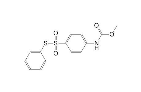 Benzenesulfonothioic acid, 4-[(methoxycarbonyl)amino]-, S-phenyl ester