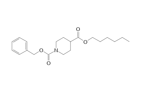 Isonipecotic acid, N-benzyloxycarbonyl-, hexyl ester