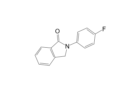 2-(4-Fluoro-phenyl)-2,3-dihydro-isoindol-1-one