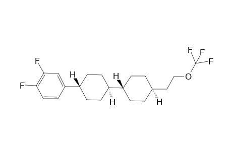 trans-1-[trans-4-(3,4-Difluorophenyl)cyclohexyl]-4-(2-trifluoromethoxyethyl)cyclohexane