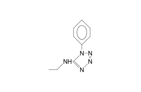 1-Phenyl-5-ethylamino-tetrazole
