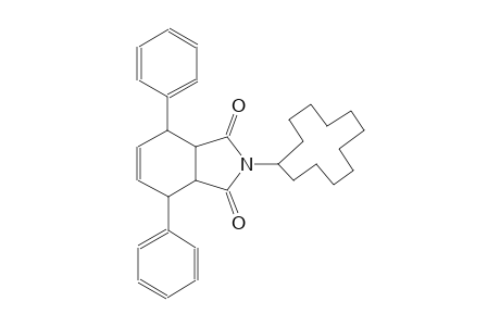 1H-isoindole-1,3(2H)-dione, 2-cyclododecyl-3a,4,7,7a-tetrahydro-4,7-diphenyl-