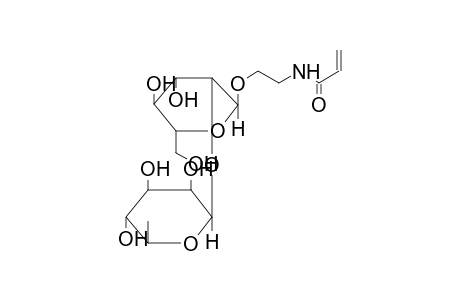 2-ACRYLAMIDOETHYL 2-O-(BETA-L-RHAMNOPYRANOSYL)-ALPHA-D-MANNOPYRANOSIDE