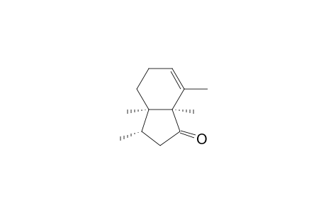 1H-Inden-1-one, 2,3,3a,4,5,7a-hexahydro-3,3a,7,7a-tetramethyl-, (3.alpha.,3a.alpha.,7a.alpha.)-(.+-.)-