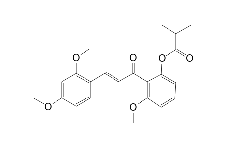 2'-Hydroxy-2,4,6'-trimethoxychalcone, 2-methylpropionate