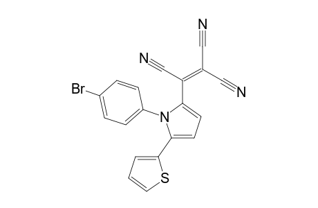 1-(4"-Bromophenyl)-2-(2'-thienyl)-5-tricyanovinylpyrrole