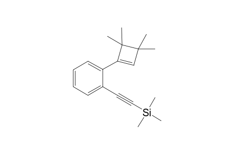 Trimethyl{[2-(3,3,4,4-tetramethylcyclobut-1-en-1-yl)phenyl]ethynyl}silane