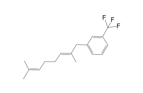 1-[2',7'-Dimethylocta-2',6'-dienyl)-3-(trifluoromethyl)-benzene