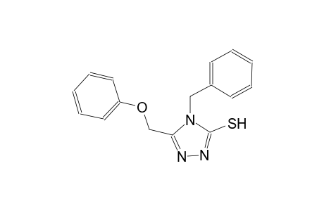4H-1,2,4-triazole-3-thiol, 5-(phenoxymethyl)-4-(phenylmethyl)-