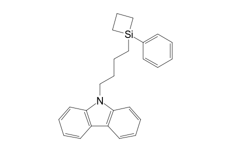 1-[1'-Phenyl-1'-silacyclobutyl]-4-(carbazol-9'-yl)butane