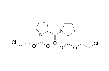 D-Prolyl-D-proline, N-(2-chloroethoxycarbonyl)-, 2-chloroethyl ester