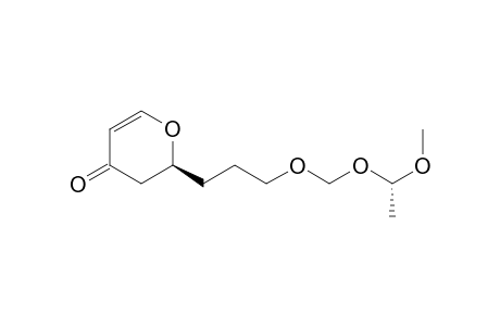 (2S*,1'S*)-2-(((1'-Methoxyethoxy)methoxy)propyl)-2,3-dihydro-4H-pyran-4-one