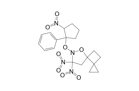 9,9-DINITRO-8-(2-NITRO-1-PHENYLCYCLOHEXYLOXY)-7-OXA-8-AZASPIRO-[2.2.4.0]-DECANE;DIASTEREOMER_A;MAXIMUM_DIASTEREOMER