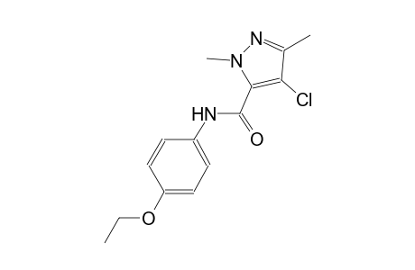 4-chloro-N-(4-ethoxyphenyl)-1,3-dimethyl-1H-pyrazole-5-carboxamide