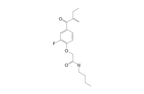 N-BUTYL-2-[2-FLUORO-4-(2-METHYLENEBUTANOYL)-PHENOXY]-ACETAMIDE