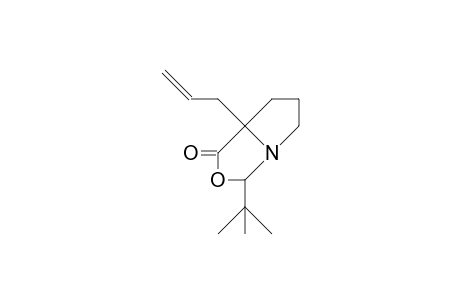 (2R,5R)-5-Allyl-2-tert-butyl-1-aza-3-oxa-bicyclo(3.3.0)octan-4-one