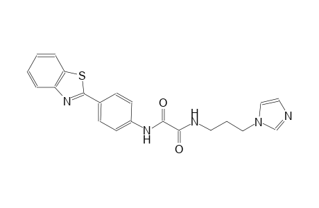 ethanediamide, N~1~-[4-(2-benzothiazolyl)phenyl]-N~2~-[3-(1H-imidazol-1-yl)propyl]-