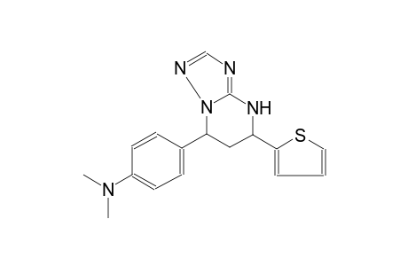 benzenamine, N,N-dimethyl-4-[4,5,6,7-tetrahydro-5-(2-thienyl)[1,2,4]triazolo[1,5-a]pyrimidin-7-yl]-