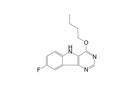 4-butoxy-8-fluoro-5H-pyrimido[5,4-b]indole