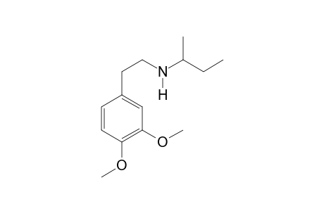 N-But-2-yl-3,4-dimethoxyphenethylamine