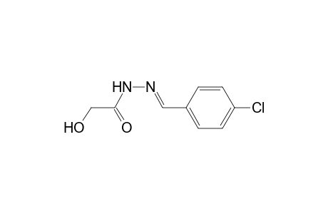 N-[(E)-(4-chlorobenzylidene)amino]-2-hydroxy-acetamide