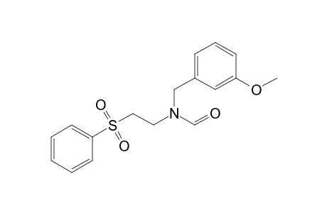 N-(2-besylethyl)-N-m-anisyl-formamide