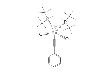 RUH(C-CPH)(CO)2(P-TERT.-BUTYL2ME)2