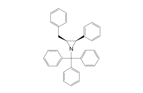 (2S,3R)-2-(benzyl)-3-phenyl-1-[tri(phenyl)methyl]ethylenimine