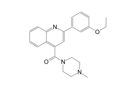 2-(3-ethoxyphenyl)-4-[(4-methyl-1-piperazinyl)carbonyl]quinoline