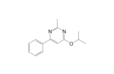 2-Methyl-4-phenyl-6-propan-2-yloxy-pyrimidine