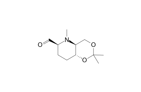 (4aS,6S,8aR)-6-Formyl-2,2,5-trimethyl-1,3-dioxa-5-azadecalin