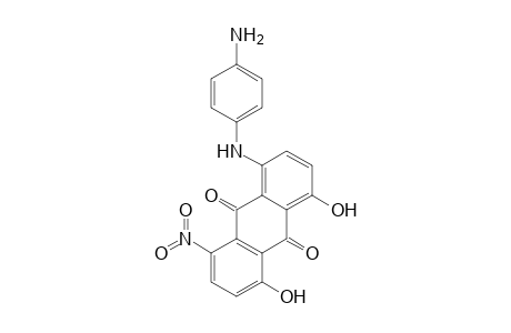 1-(4-Aminoanilino)-4,5-dihydroxy-8-nitroanthraquinone