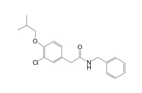 N-benzyl-2-(3-chloro-4-isobutoxyphenyl)acetamide