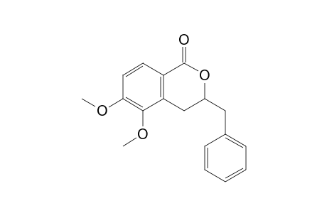 3-Benzyl-5,6-dimethoxy-3,4-dihydroisocoumarin