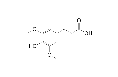 4-hydroxy-3,5-dimethoxyhydrocinnamic acid