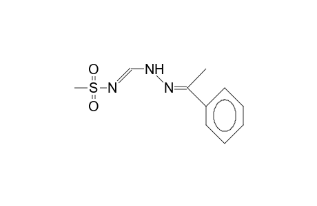 N'-Methylsulfonyl-N-(1-phenyl-ethylidene)-formamidrazone