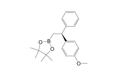 2-[(2S)-2-(4-methoxyphenyl)-2-phenyl-ethyl]-4,4,5,5-tetramethyl-1,3,2-dioxaborolane