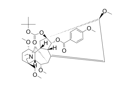 13-TERT.-BUTOXYCARBONYL-PYROCRASSICAULINE-A