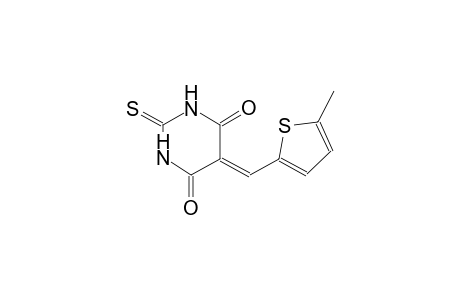 5-[(5-methyl-2-thienyl)methylene]-2-thioxodihydro-4,6(1H,5H)-pyrimidinedione