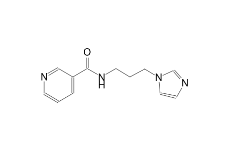 N-[3-(1H-imidazol-1-yl)propyl]nicotinamide