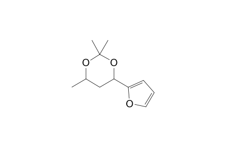 syn-1-(furan-2-yl)butane-1,3-diol Acetonide
