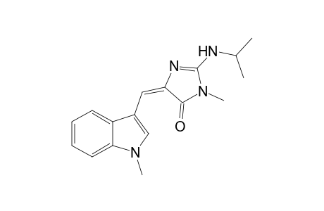 1-Methyl-2-demethyl-3'-N-isopropylaplysinopsin