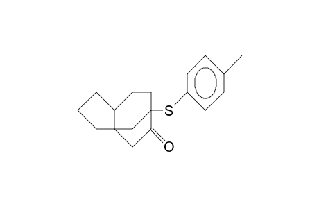 6-(4-Tolylthio)-decahydro-3a,6-methano-5-azulenone