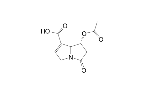 5-Aza-8(S)-acetoxy-6-oxobicyclo[3.3.0]oct-2-ene-2-carboxylic acid