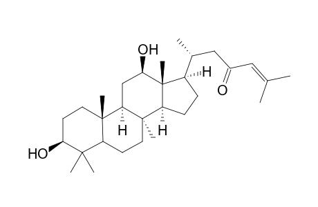 Triterpene [3.beta.-Hydroxy-4,4-dimethyl-8.alpha.-methylcholesta-24-en-12.beta.-ol-23-one]