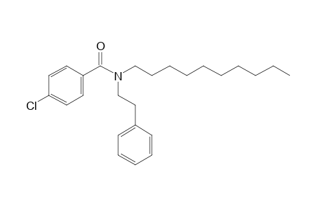 Benzamide, 4-chloro-N-(2-phenylethyl)-N-decyl-